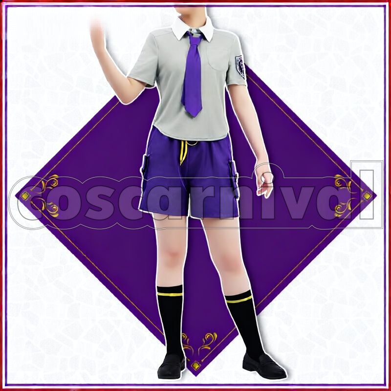 Scarlet and Violet Uva Academy School Uniform Cosplay cosplay costume from Pokémon, front view 2