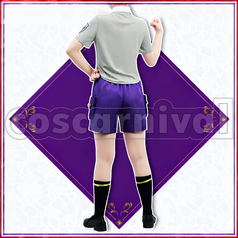 Scarlet and Violet Uva Academy School Uniform Cosplay cosplay costume from Pokémon, back view