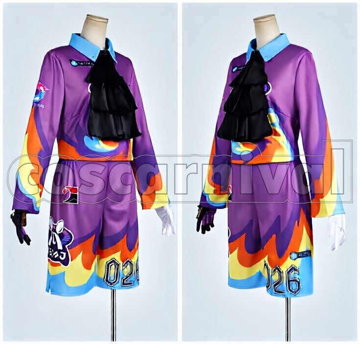 Sword and Shield Avery Cosplay cosplay costume from Pokémon, front view 2