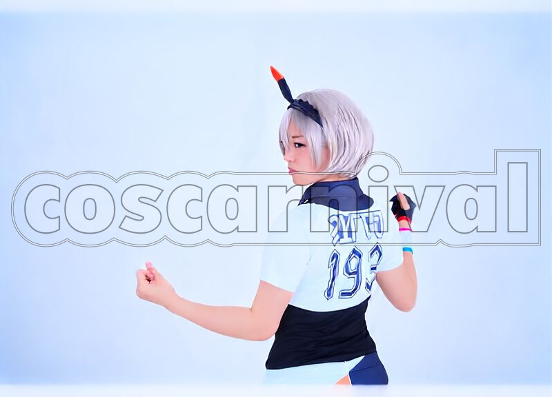 Sword and Shield Bea Cosplay cosplay costume from Pokémon, back view