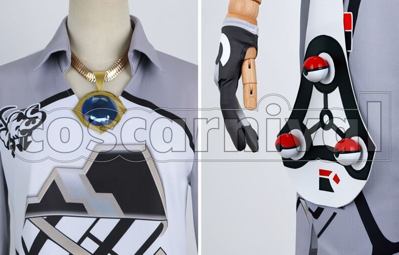 Sword and Shield Gym Leader Gordie Cosplay cosplay costume from Pokémon, detail-3