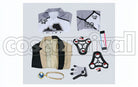 Sword and Shield Gym Leader Gordie Cosplay cosplay costume from Pokémon, set view