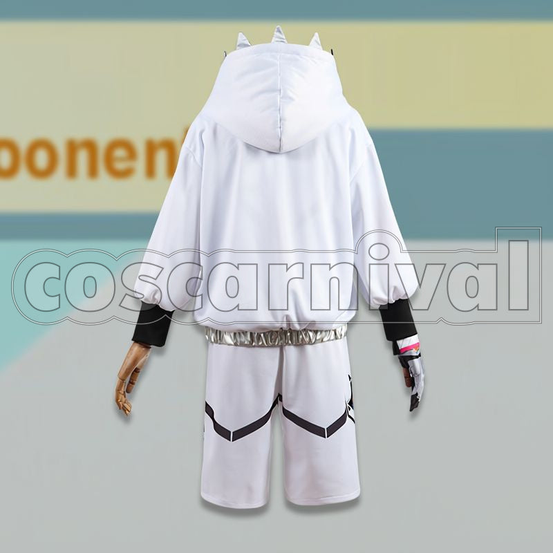 Sword and Shield Gym Leader Raihan Print Version Cosplay cosplay costume from Pokémon, back view 1