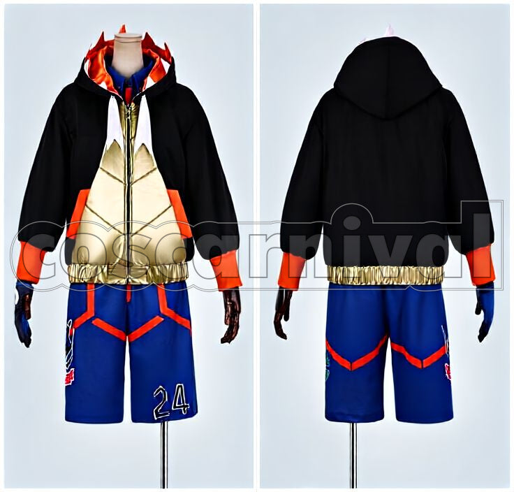Sword and Shield Gym Leader Raihan Print Version Cosplay cosplay costume from Pokémon, detail-1