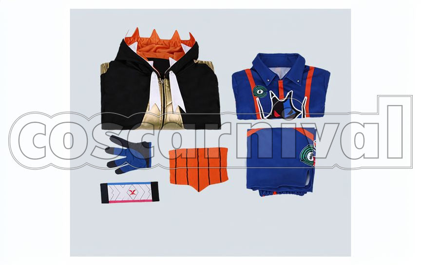 Sword and Shield Gym Leader Raihan Print Version Cosplay cosplay costume from Pokémon, set view