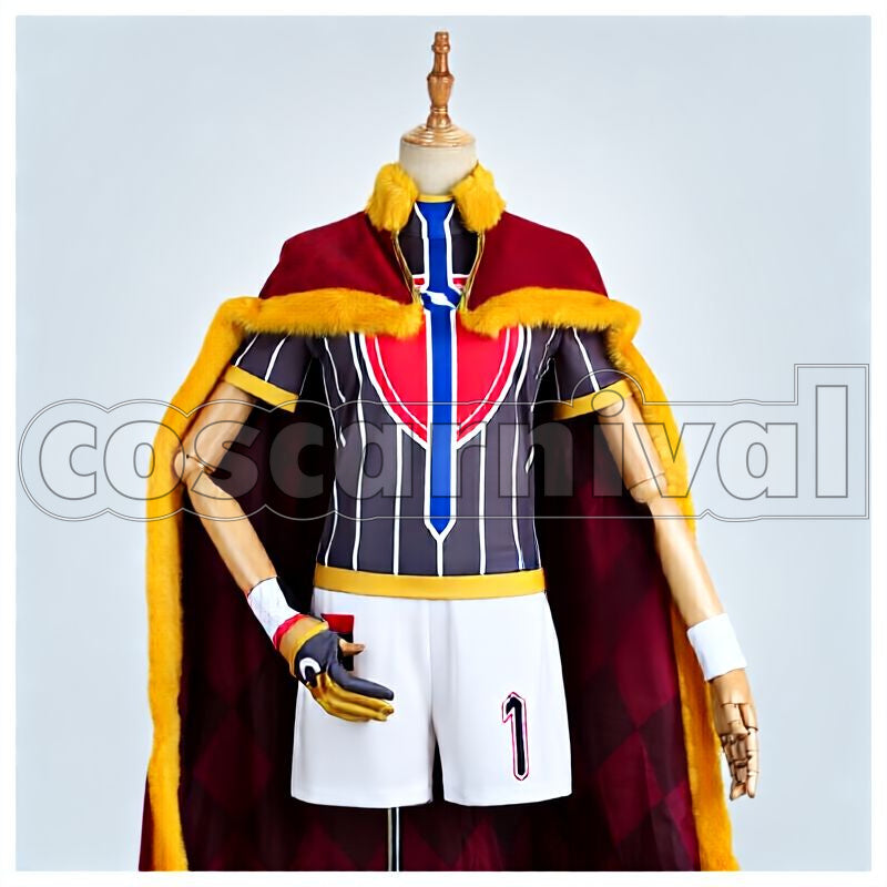 Sword and Shield Leon Cosplay cosplay costume from Pokémon, front view 1