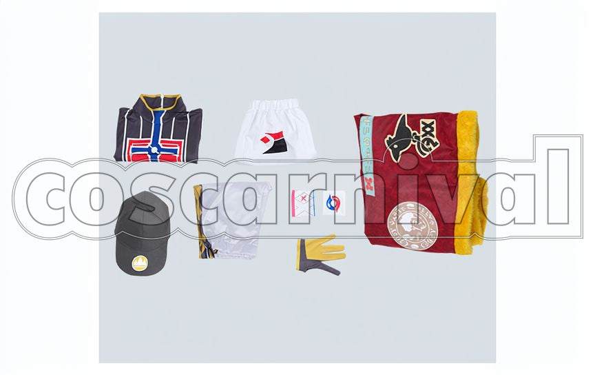 Sword and Shield Leon Cosplay cosplay costume from Pokémon, set view