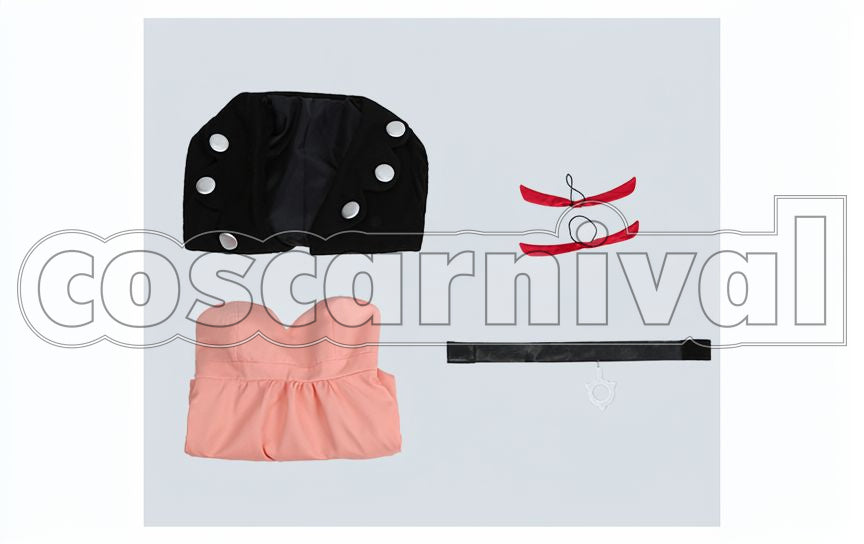 Sword and Shield Marnie Cosplay cosplay costume from Pokémon, set view