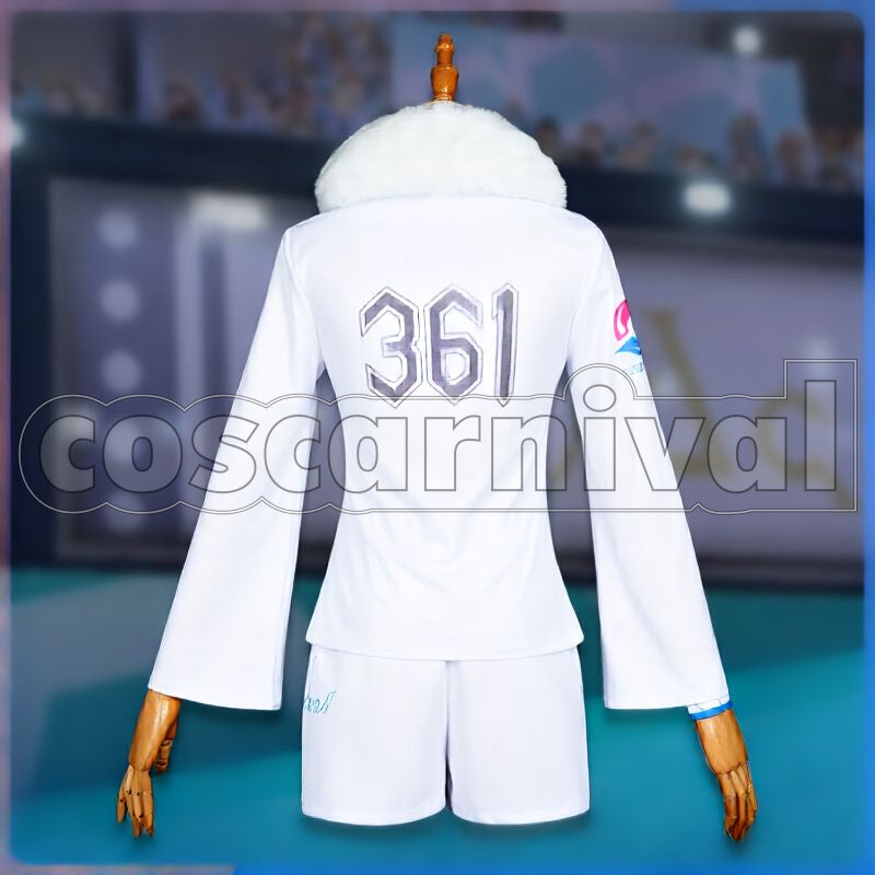 Sword and Shield Melony Embroidered Version Cosplay cosplay costume from Pokémon, back view