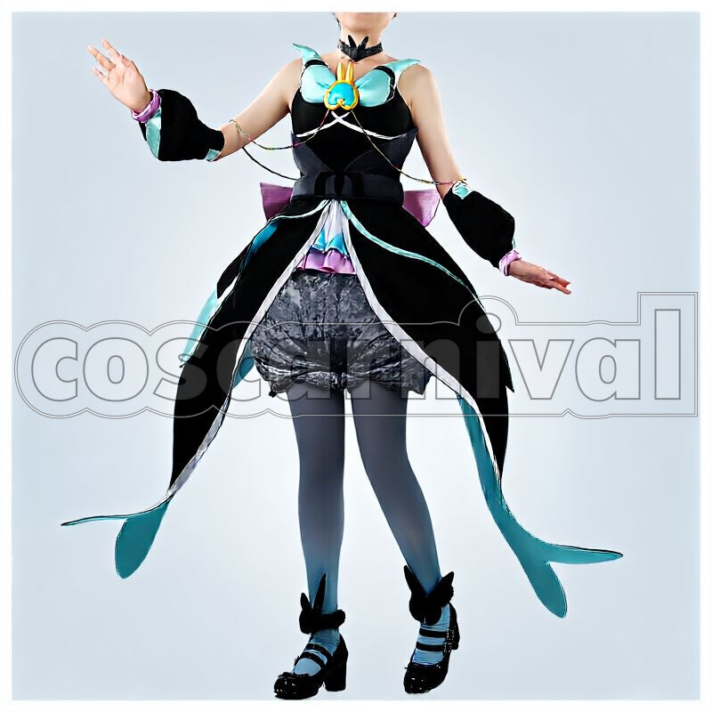 All Stars F Cure Supreme Cosplay cosplay costume from Pretty Cure, front view 1