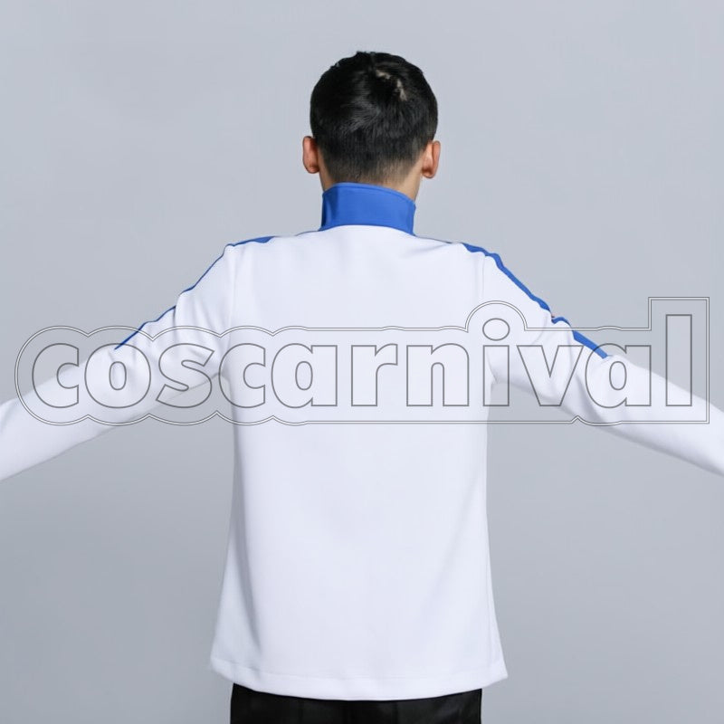 Riku Yagami cosplay costume from Prince of Stride, back view