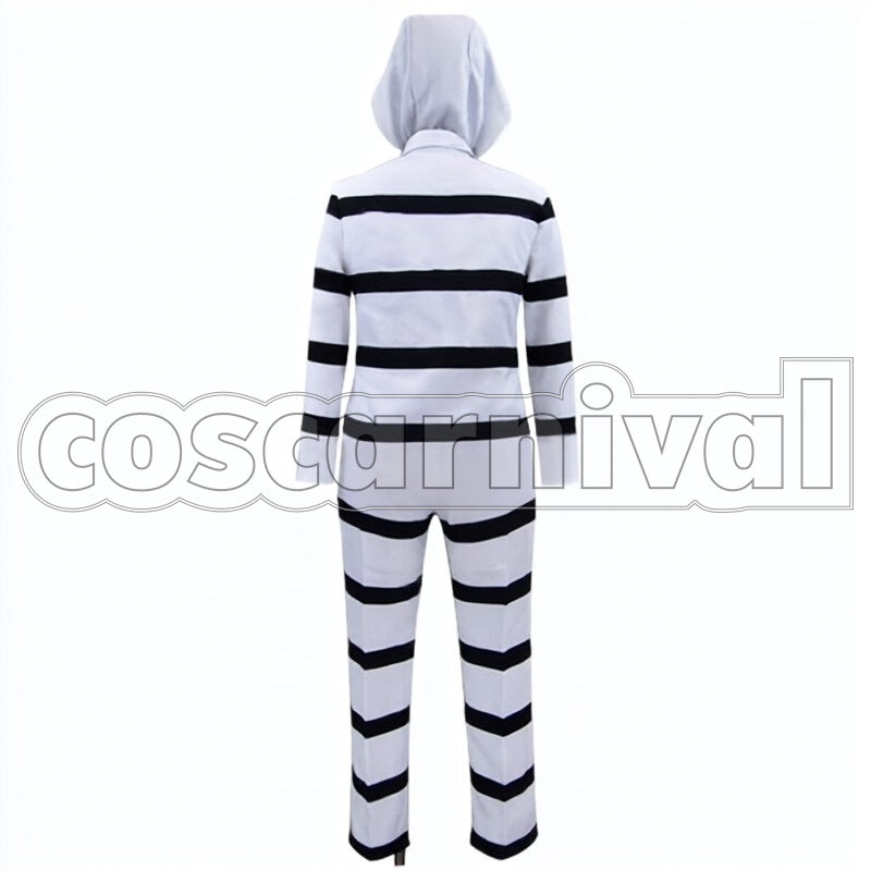 Joji Nezu cosplay costume from Prison School, back view