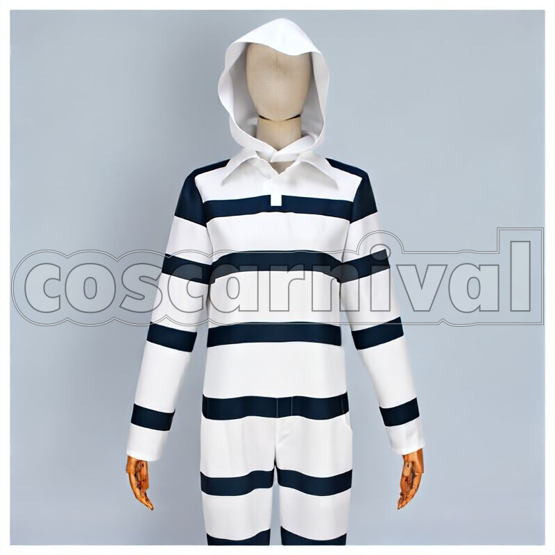 Joji Nezu Prisoner Uniform Cosplay cosplay costume from Prison School, front view