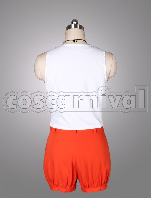 Coming from Another World Aren't They? Yo Kasukabe cosplay costume from Problem Children Are, back view 2