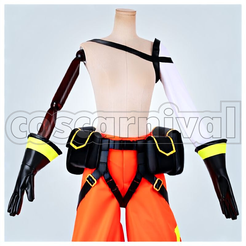 Thymos Cosplay cosplay costume from Promare Galo, front view