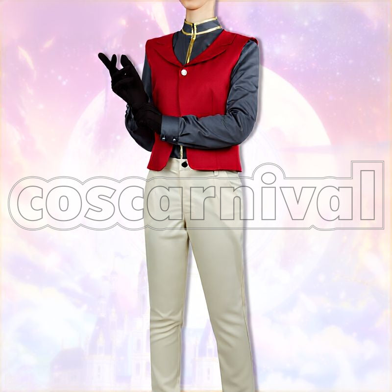 Arthur Central Kingdom Ballad of The Dog Whisperer's Auroral Prayer Cosplay cosplay costume from Promise of Wizard, front view 4