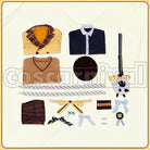 Arthur Central Kingdom Wish Upon the Bell of Happiness Cosplay cosplay costume from Promise of Wizard, set view