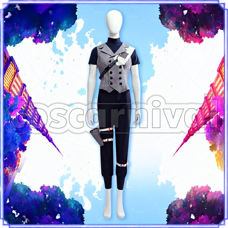 Cain Paradox•roid Cosplay cosplay costume from Promise of Wizard, front view 4