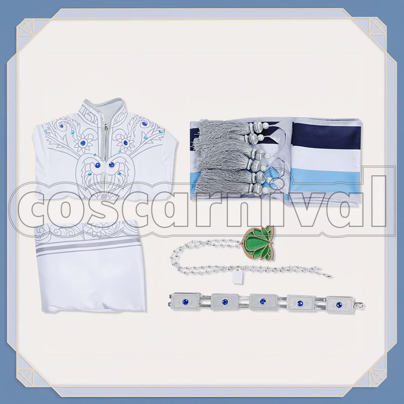 Heathcliff Eastern Country 1st Anniversary * Flowers for You, Magic for the Sky Cosplay cosplay costume from Promise of Wizard, set view