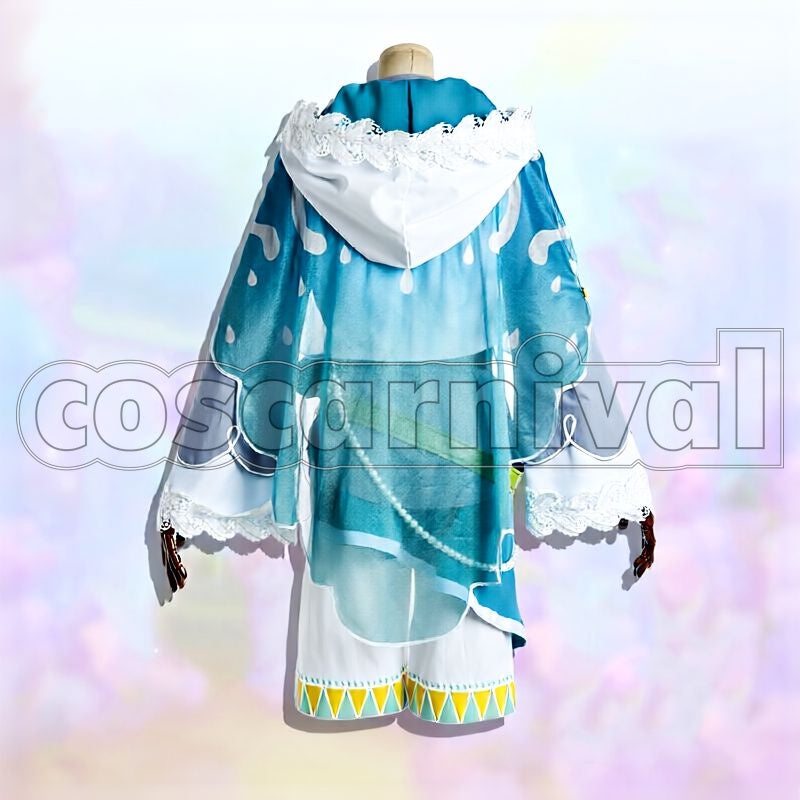 Mitile Flores Southern Country Etude of Frog Sheltering From the Drizzling Rain Cosplay cosplay costume from Promise of Wizard, back view 1
