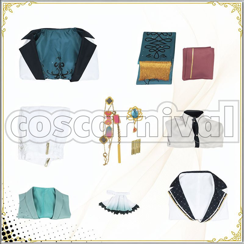 Murr Banquet of Reunion and Trajectory Cosplay cosplay costume from Promise of Wizard, set view