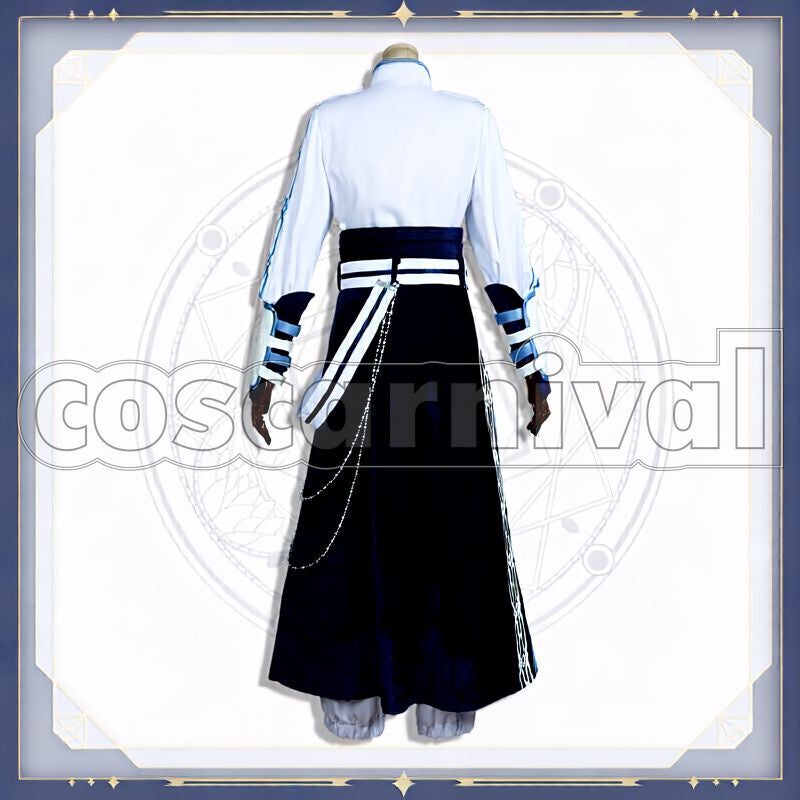 Nero Eastern Country 1st Anniversary * Flowers for You, Magic for the Sky Cosplay cosplay costume from Promise of Wizard, back view 1