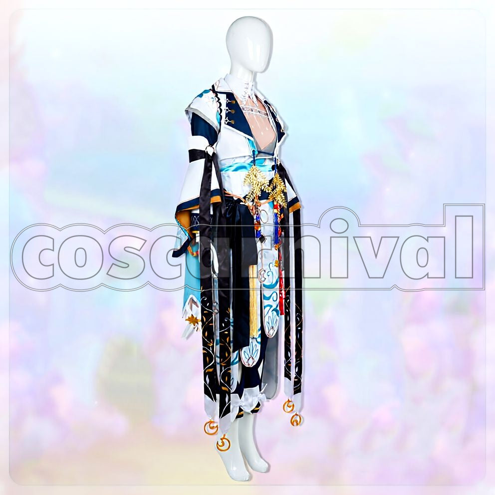 Owen Northern Country Ballad of the Innocent Weaver Cosplay cosplay costume from Promise of Wizard, front view 3