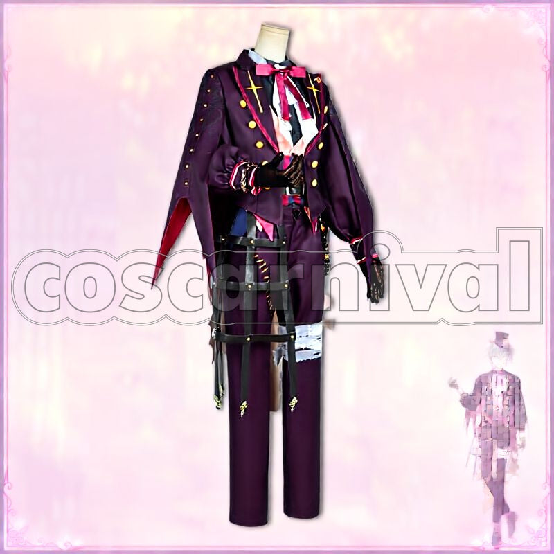 Owen Northern Country Waltz of the Wizard and the Black Cat Cosplay cosplay costume from Promise of Wizard, front view 3