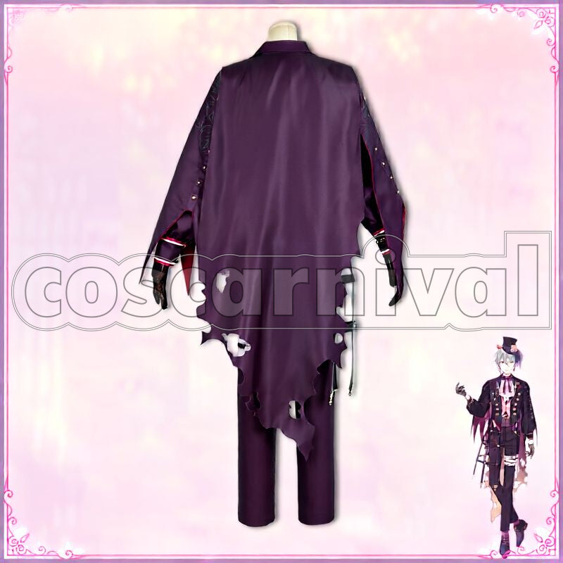 Owen Northern Country Waltz of the Wizard and the Black Cat Cosplay cosplay costume from Promise of Wizard, back view