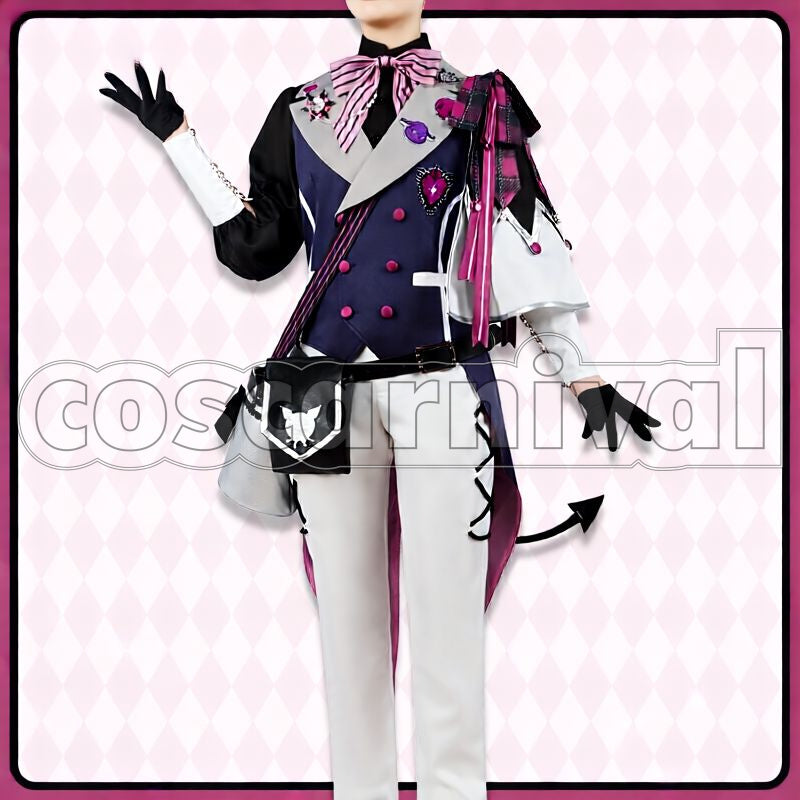 Owen Northern Country Wish Upon the Bell of Happiness Cosplay cosplay costume from Promise of Wizard, front view 2