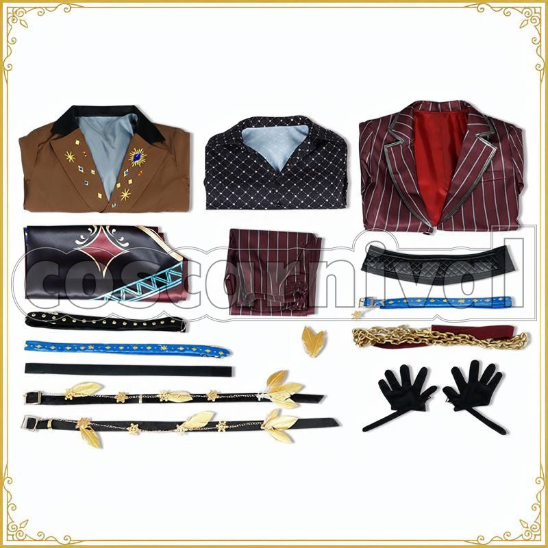 Snow Northern Country Memoir of the Starry Sky Cosplay cosplay costume from Promise of Wizard, set view