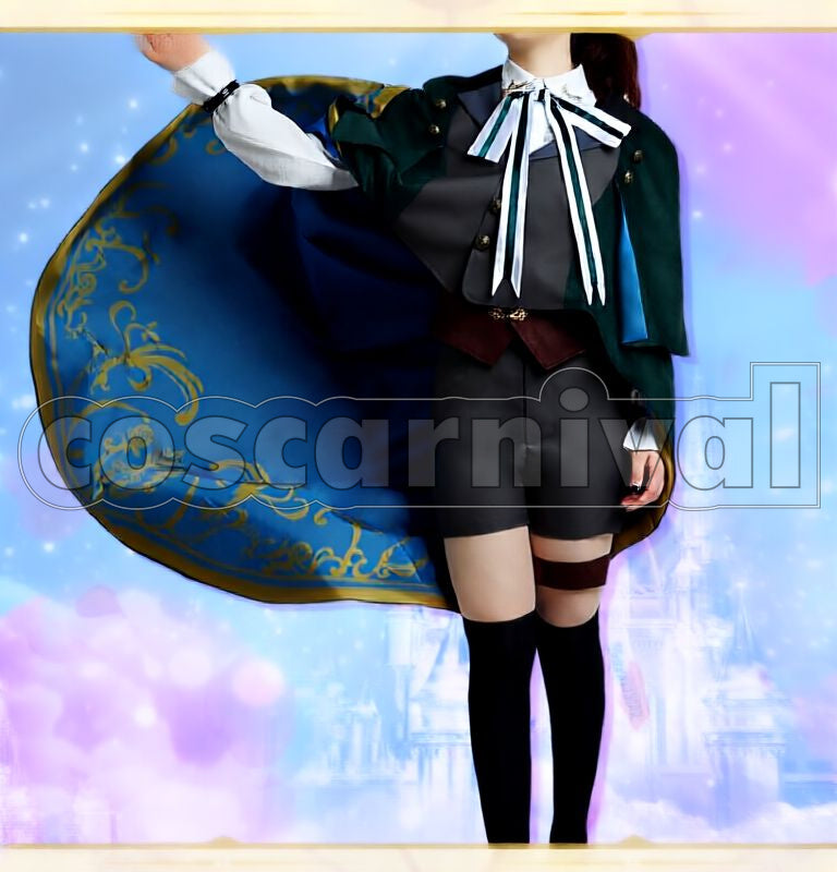 Snow, White Northern Country Cosplay cosplay costume from Promise of Wizard, front view 3