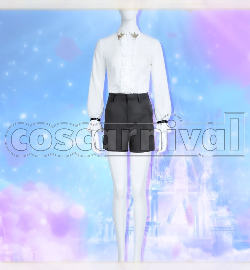 Snow, White Northern Country Cosplay cosplay costume from Promise of Wizard, front view 5