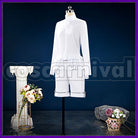 White Northern Country 1st Anniversary * Flowers for You, Magic for the Sky Cosplay cosplay costume from Promise of Wizard, front view 5