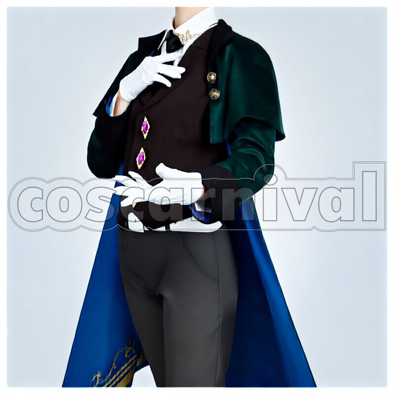 White, Snow Northern Country Adult Version Cosplay cosplay costume from Promise of Wizard, front view 1