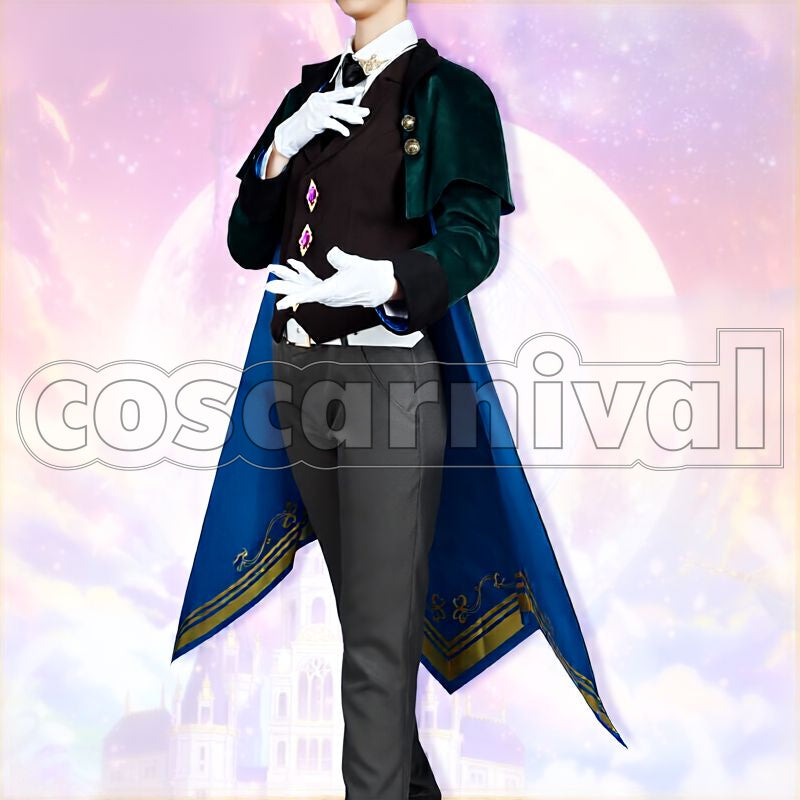 White, Snow Northern Country Adult Version Cosplay cosplay costume from Promise of Wizard, front view 2