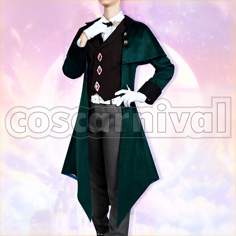 White, Snow Northern Country Adult Version Cosplay cosplay costume from Promise of Wizard, front view 3