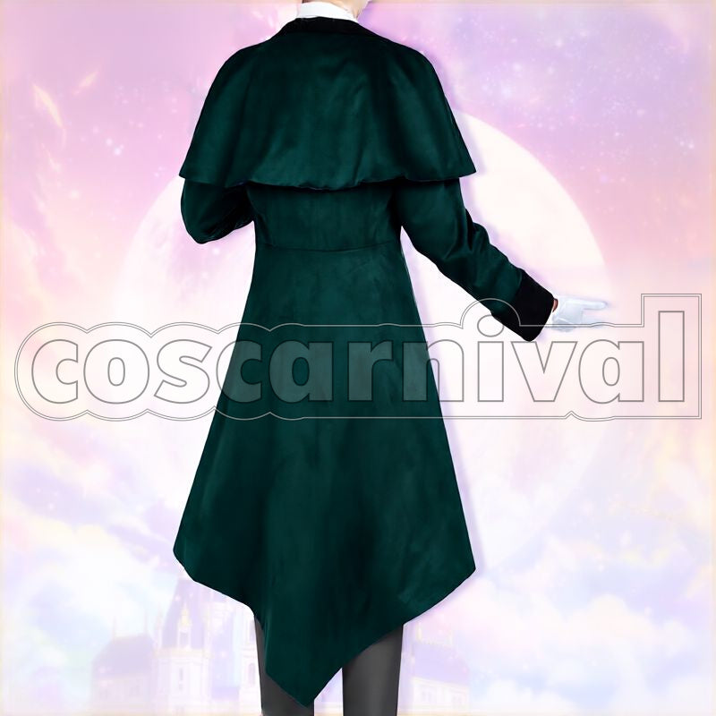 White, Snow Northern Country Adult Version Cosplay cosplay costume from Promise of Wizard, back view