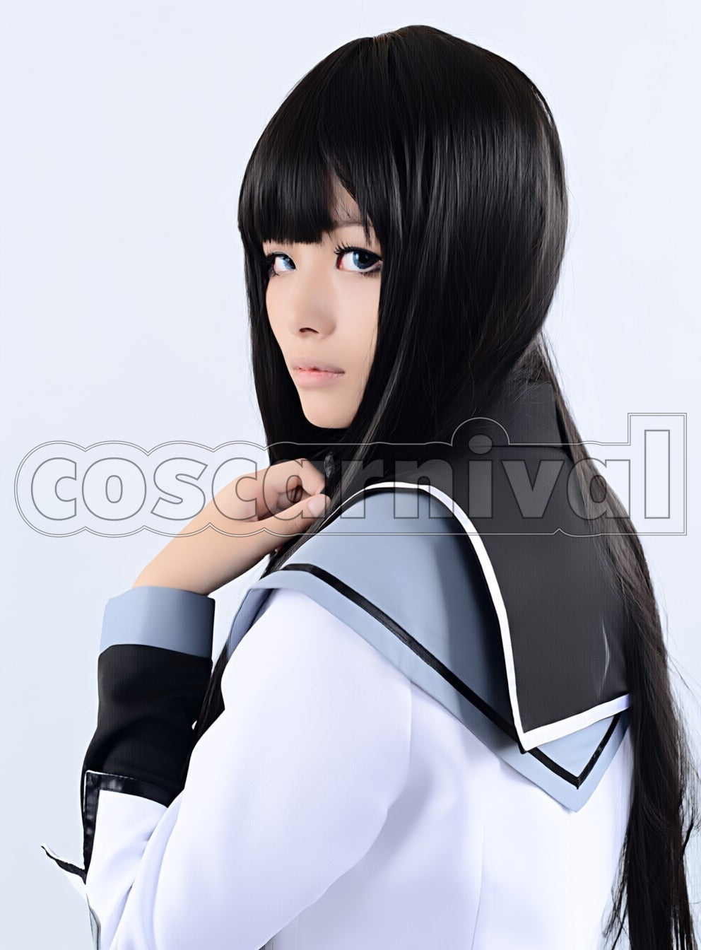 Magica Homura Akemi cosplay costume from Puella Magi Madoka, detail-3