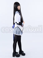 Magica Homura Akemi cosplay costume from Puella Magi Madoka, side view
