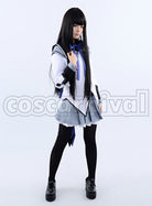 Magica Homura Akemi cosplay costume from Puella Magi Madoka, front view 2