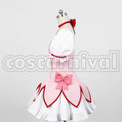 Magica Madoka Kaname cosplay costume from Puella Magi Madoka, side view