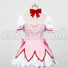 Magica Madoka Kaname cosplay costume from Puella Magi Madoka, back view