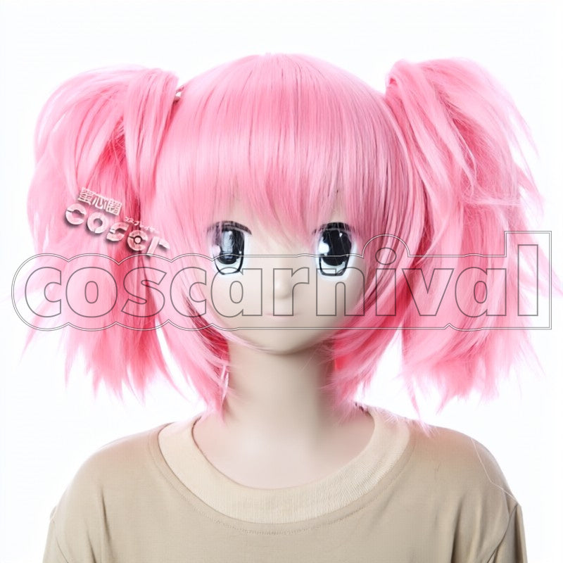 Magica Madoka Kaname cosplay costume from Puella Magi Madoka, front view 3