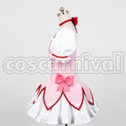 Magica Madoka Kaname cosplay costume from Puella Magi Madoka, side view