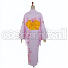 Magica the Movie Madoka Kaname Yukata cosplay costume from Puella Magi Madoka, back view 2