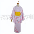 Puella Magi Madoka Magica cosplay costume, back view