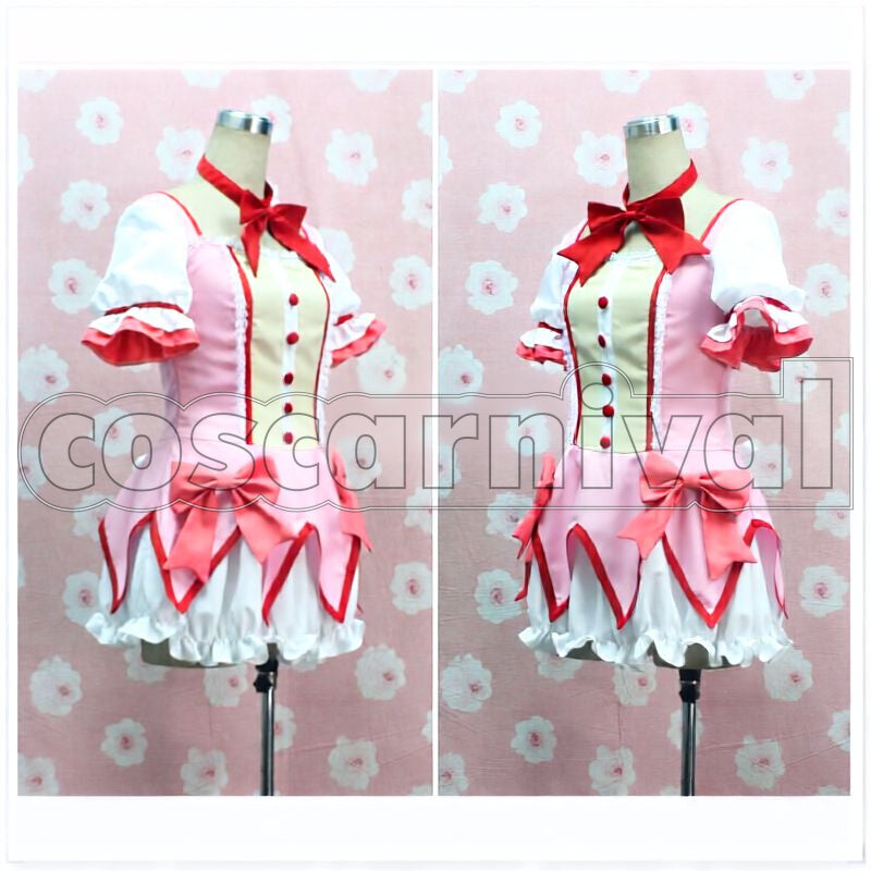 Madoka Magica Madoka Kaname Cosplay cosplay costume from Puella Magi, front view