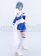 Magica Sayaka Miki cosplay costume from Puella Magi Madoka, side view 2