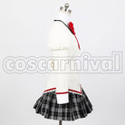 Magica Madoka Kaname Mitakihara Middle School Girls cosplay costume from Puella Magi Madoka, side view
